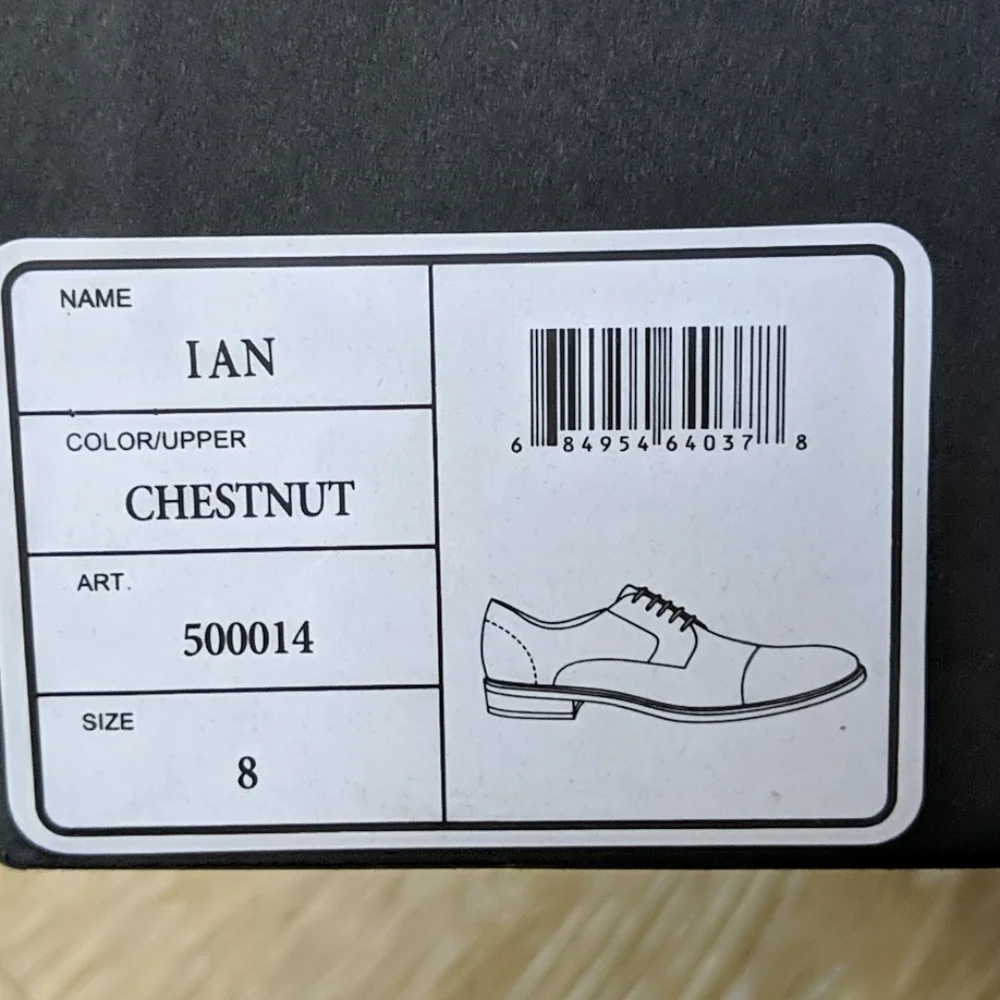 Men’s Aston Grey Leather Dress Shoes